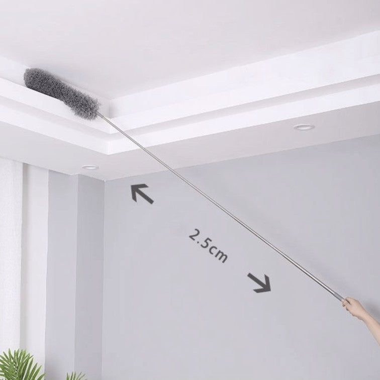 Microfiber Duster with Extension Pole Reach & Clean Easily