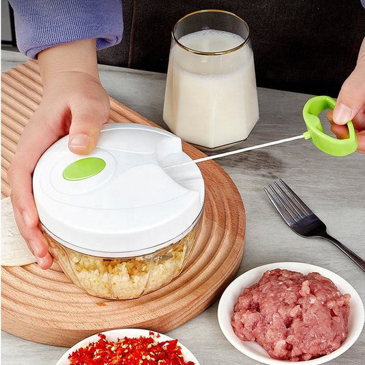 Manual Food Chopper Processor - Multi‑Function