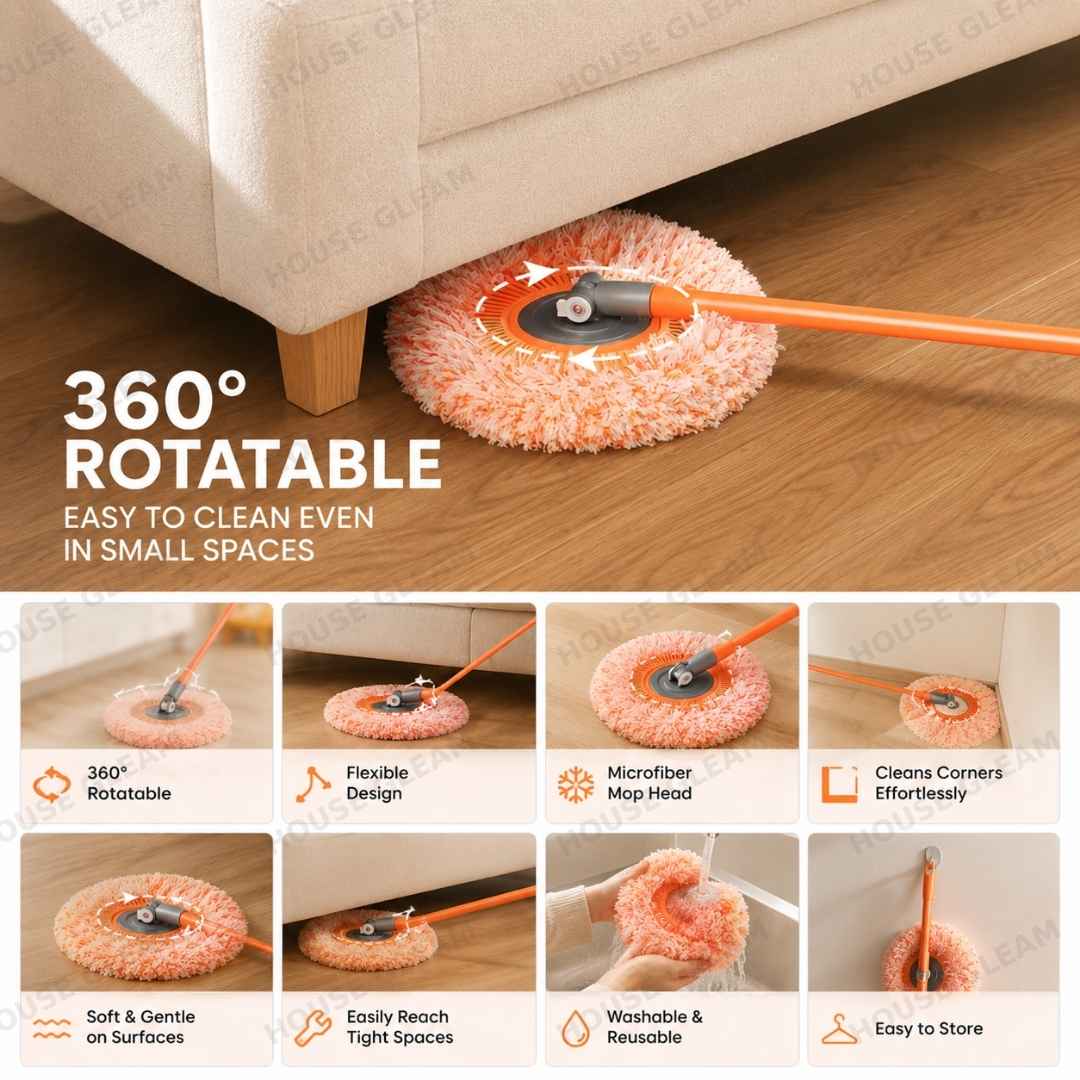Long Handle Telescopic Cleaning Mop