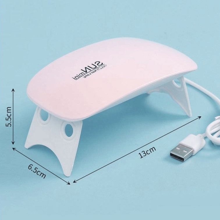 Nail Lamp Mini with Timer – Compact Nail Dryer