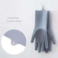 Silicone Dishwashing Cleaning Gloves Pair