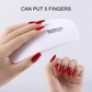 Nail Lamp Mini with Timer – Compact Nail Dryer
