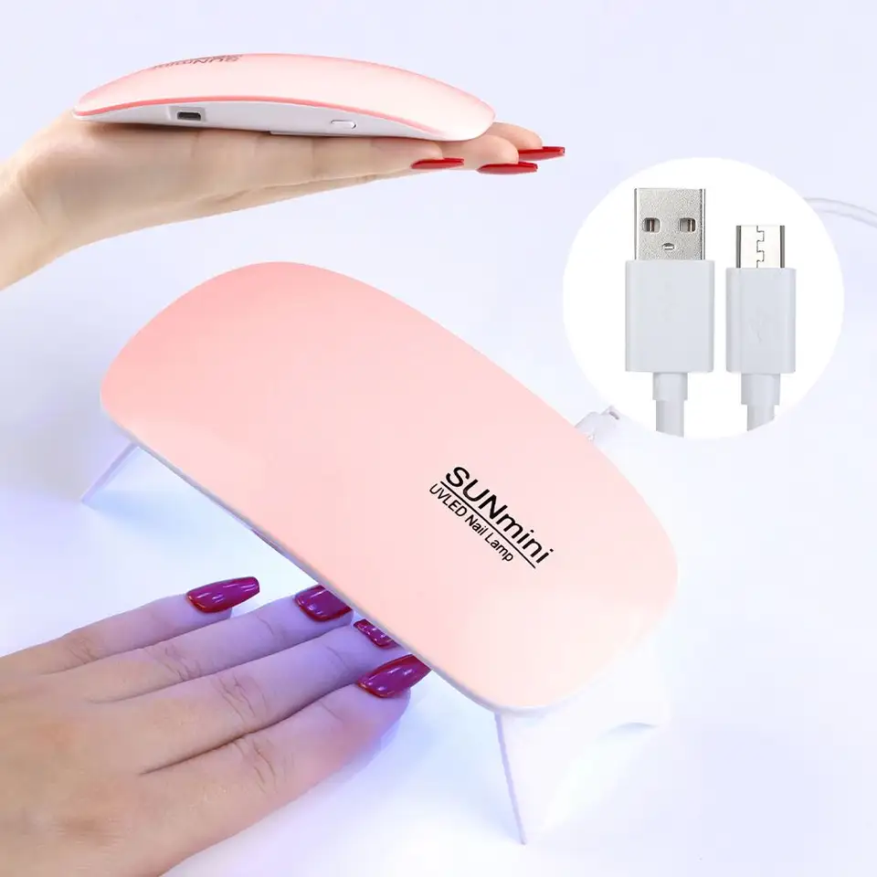 Nail Lamp Mini with Timer – Compact Nail Dryer