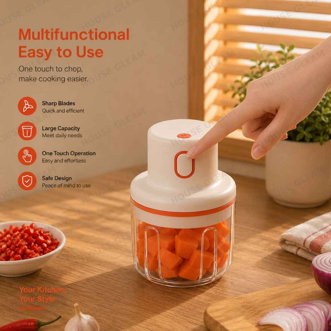 Garlic Chopper & Grinder