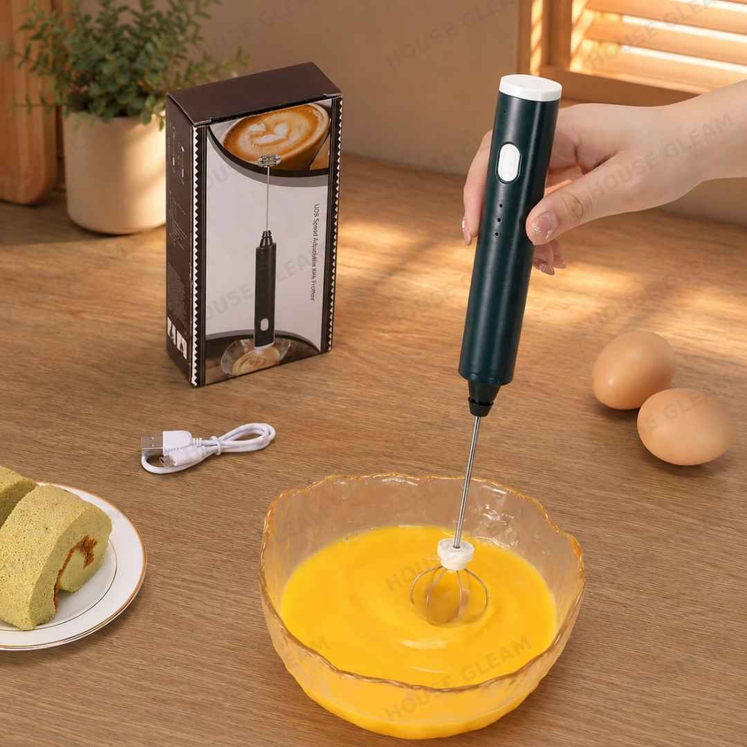 Rechargeable Coffee Beater & Milk Frother