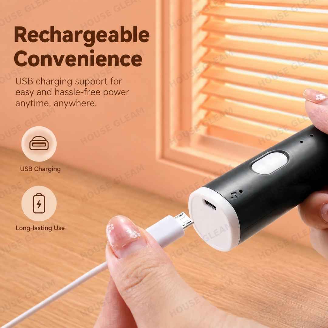 Rechargeable Coffee Beater & Milk Frother