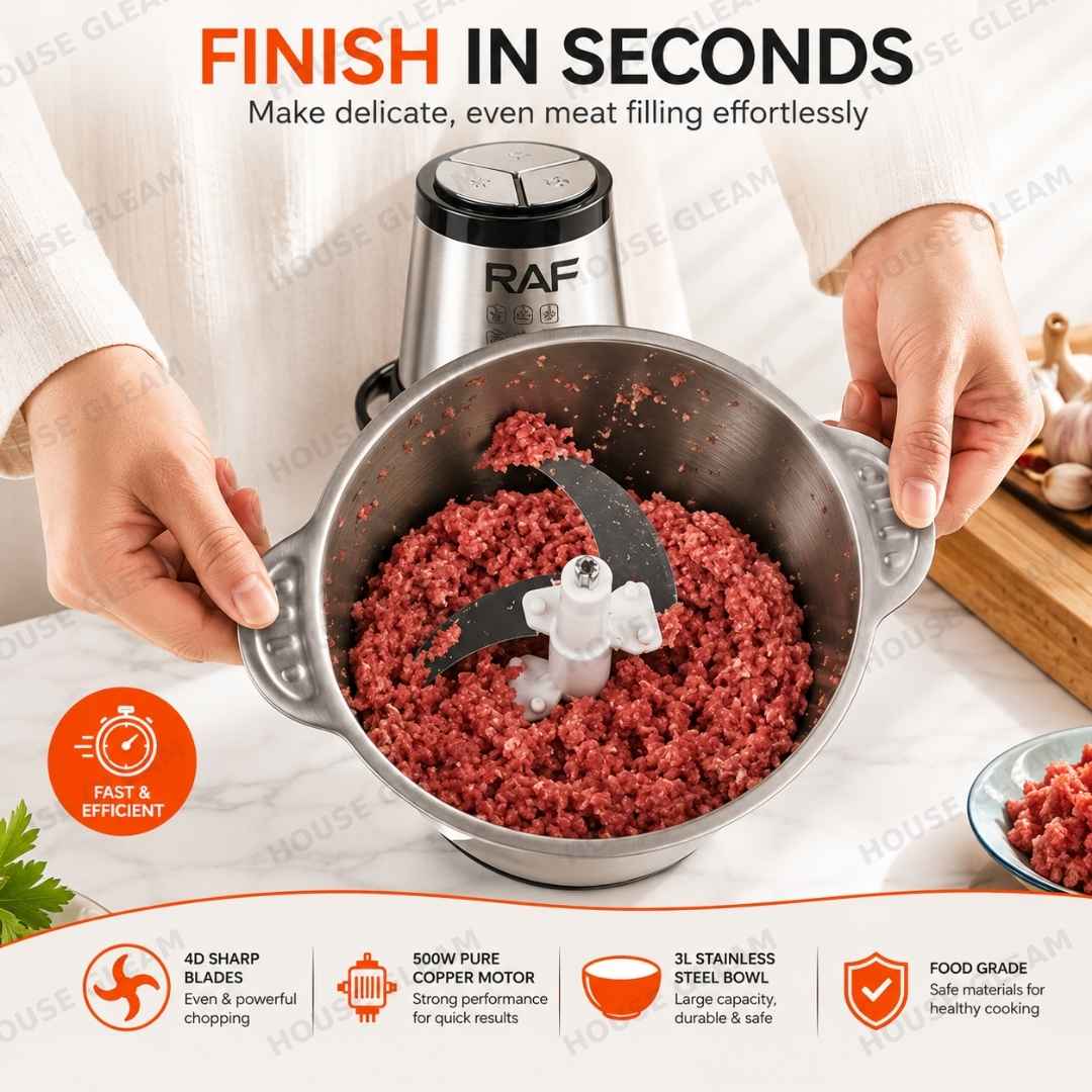 Electric Meat Chopper - RAF 800W