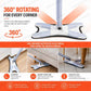Rotating X-Type Flat Microfiber Mop
