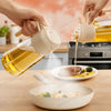 2-in-1 Glass Oil Spray Bottle
