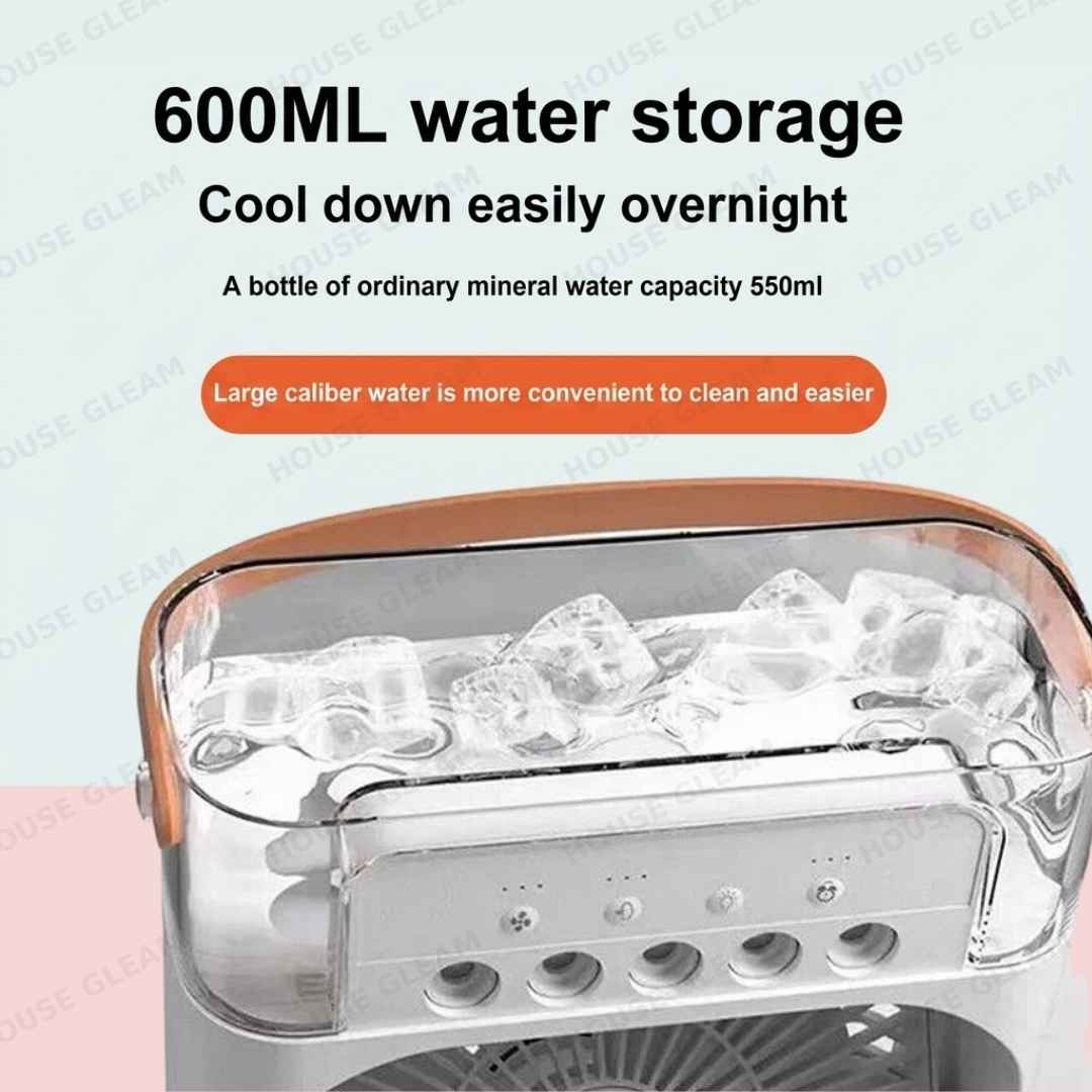 Portable Mist Cooling Fan & Humidifier