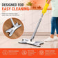 Rotating X-Type Flat Microfiber Mop