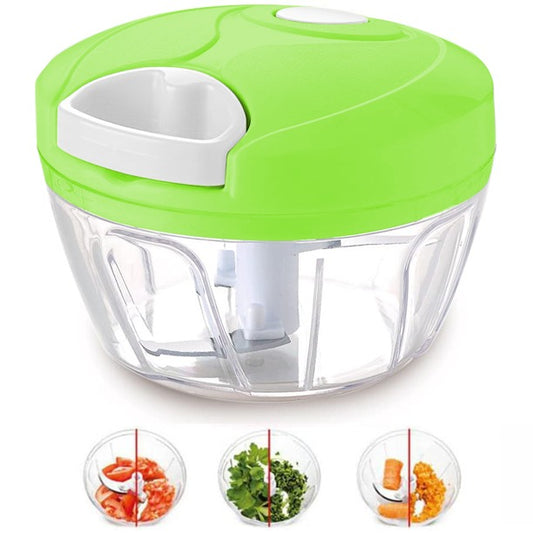 Manual Food Chopper Processor - Multi‑Function